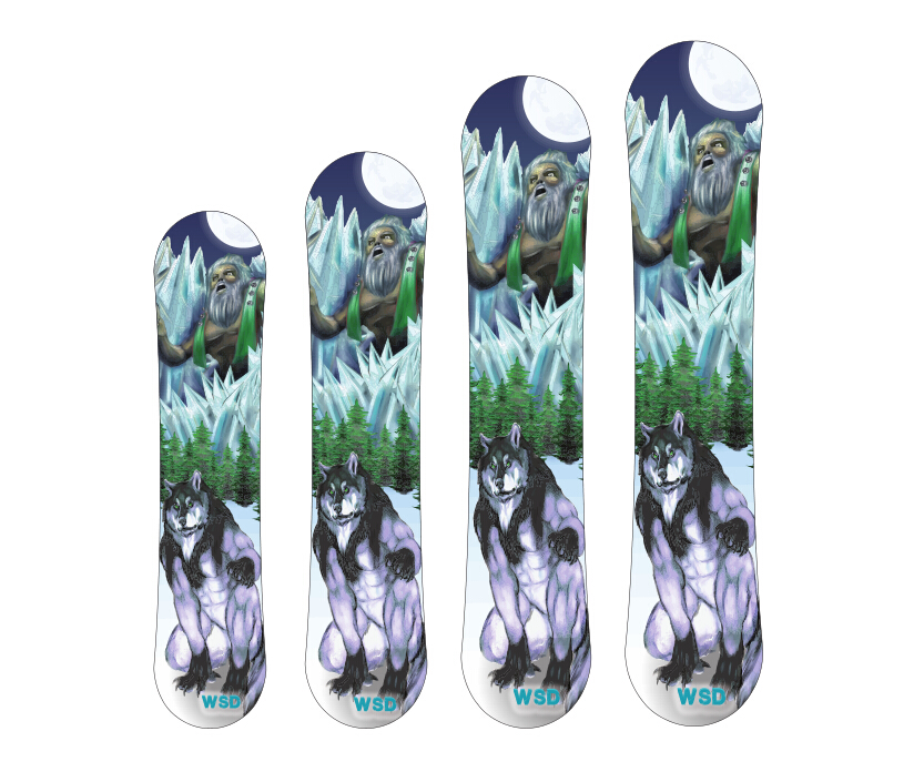 Junior/kids boreas snowboard